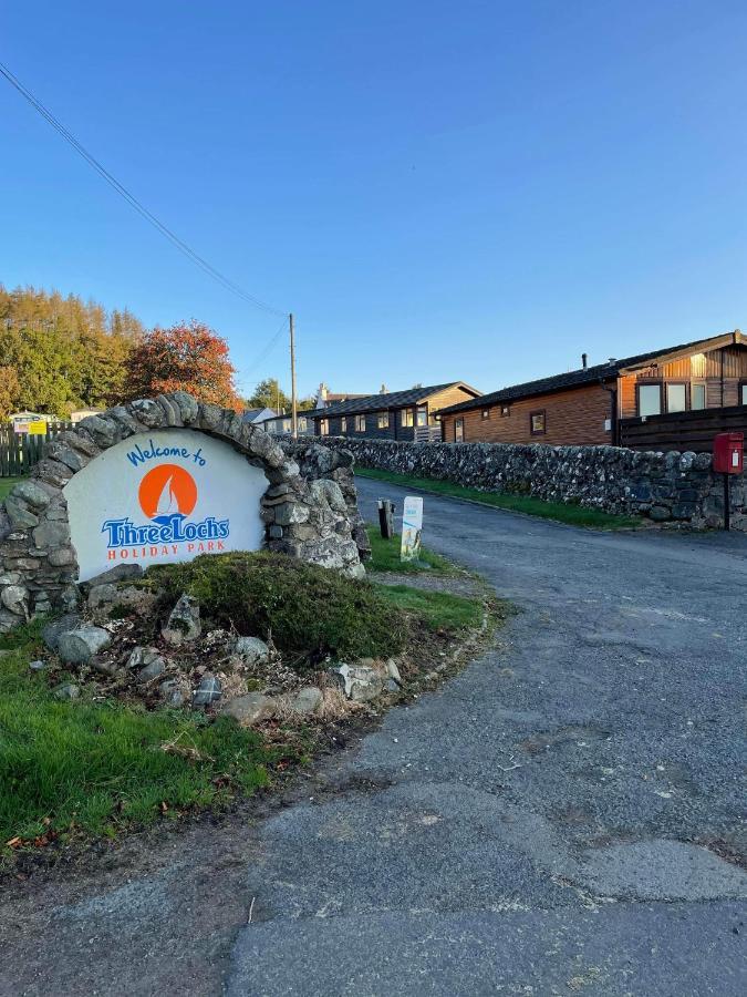 Caravan Rabbit House No 81 At Three Lochs Holiday Park Newton Stewart Ngoại thất bức ảnh